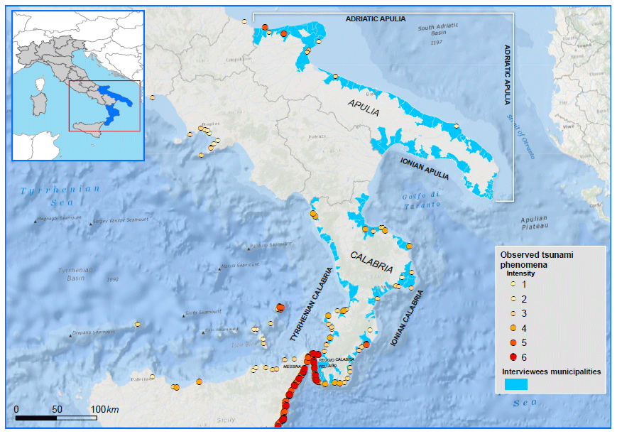 NHESS Tsunami risk perception in southern Italy first evidence from