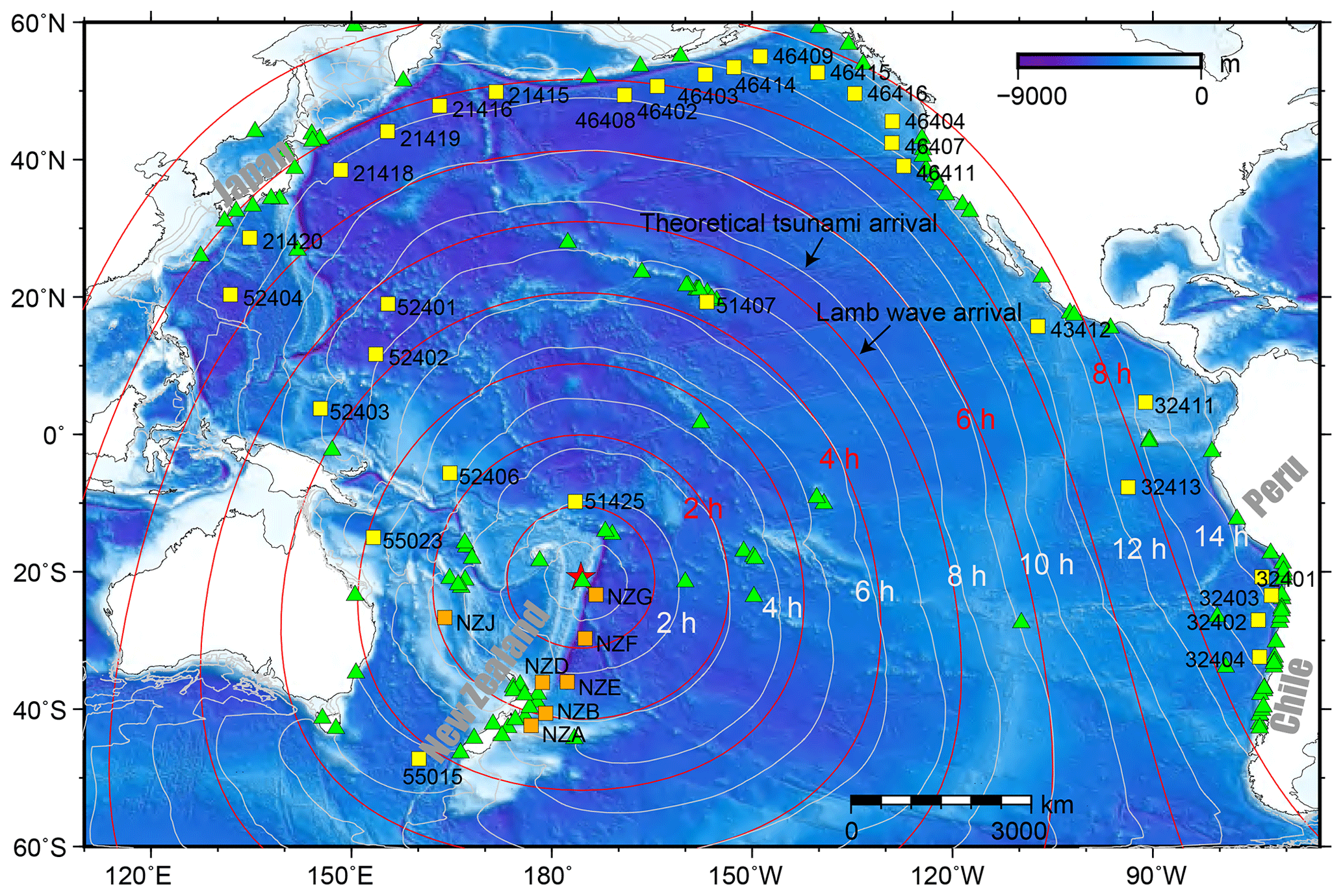 NHESS - The characteristics of the 2022 Tonga volcanic tsunami in the Pacific Ocean